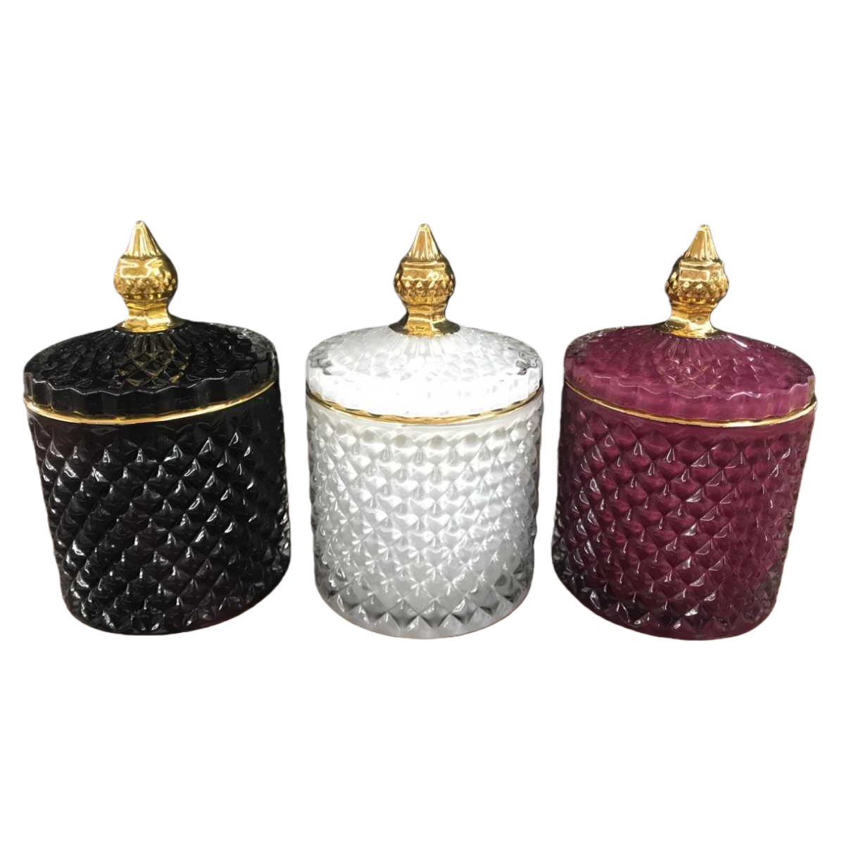Glass jar ornaments, home decorations, retro transparent storage jars, craft gifts Item Picture