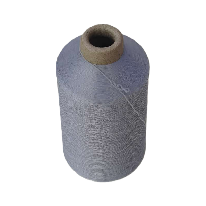 Grey yarn spool braided yarn, hand-crocheted yarn ball, detachable spool Item Picture