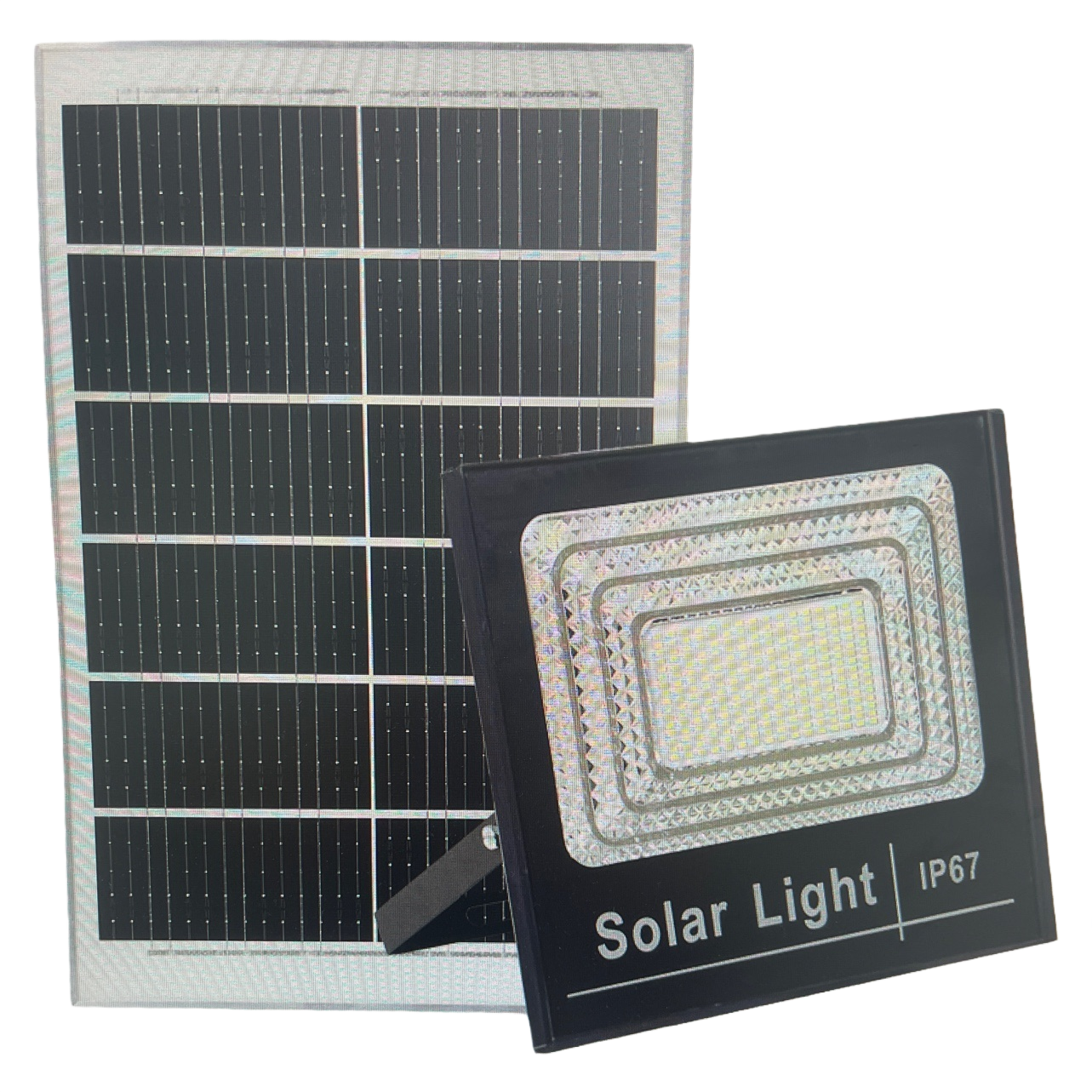Solar light strips, solar panels, outdoor courtyard lighting, waterproof, energy-saving, rechargeable Item Picture