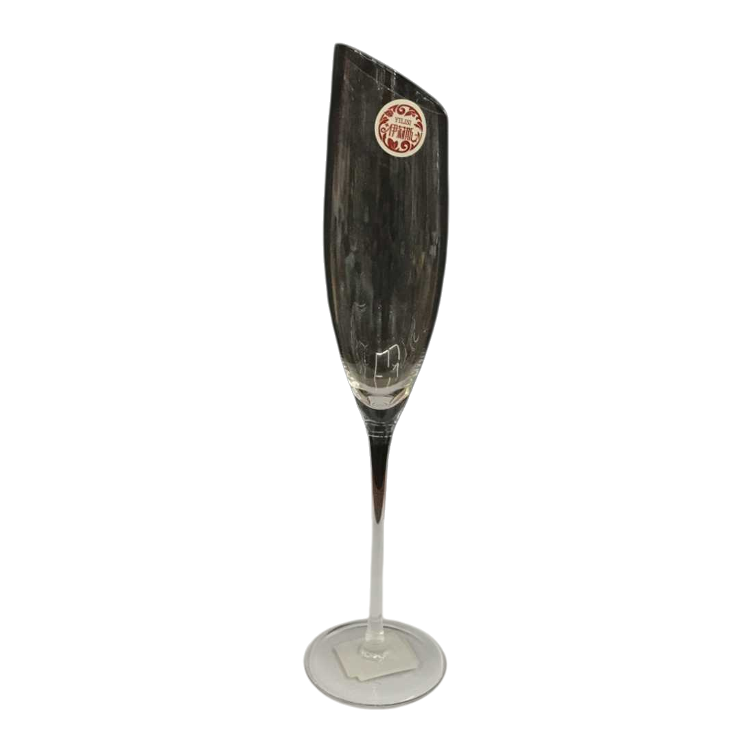 Transparent glass wine glass, tall red wine glass, 350ml lead-free crystal glass Item Picture