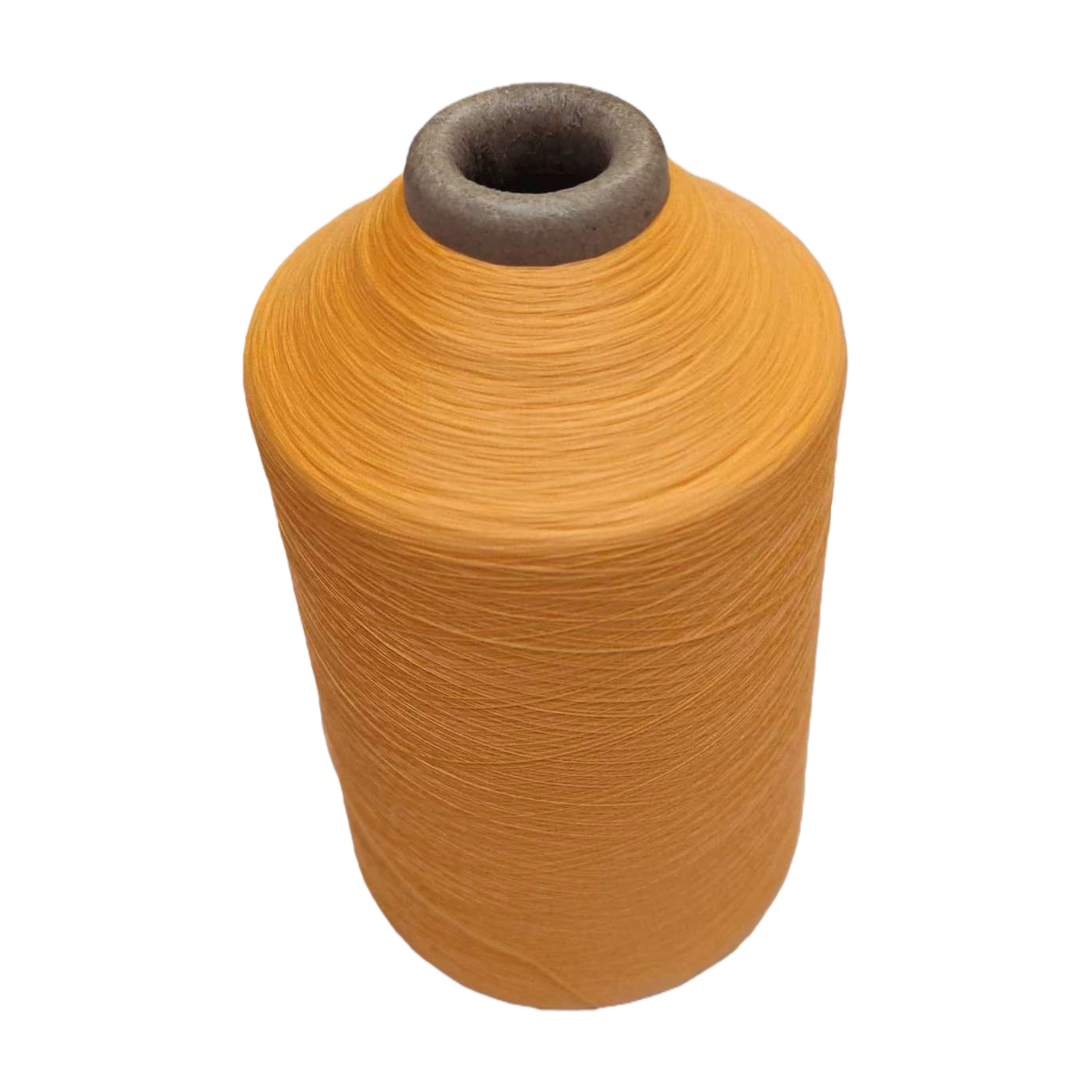 Orange yarn roll hand-knitted crochet made of cotton-nitrile blend 100g Item Picture