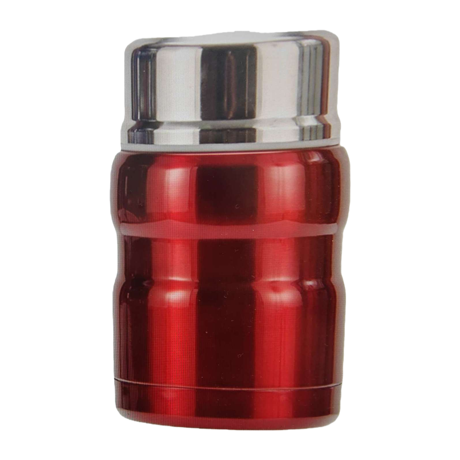 The main body of the red insulated cup is made of stainless steel with vacuum heat preservation capacity, 350ml. It is portable for home and office use Item Picture