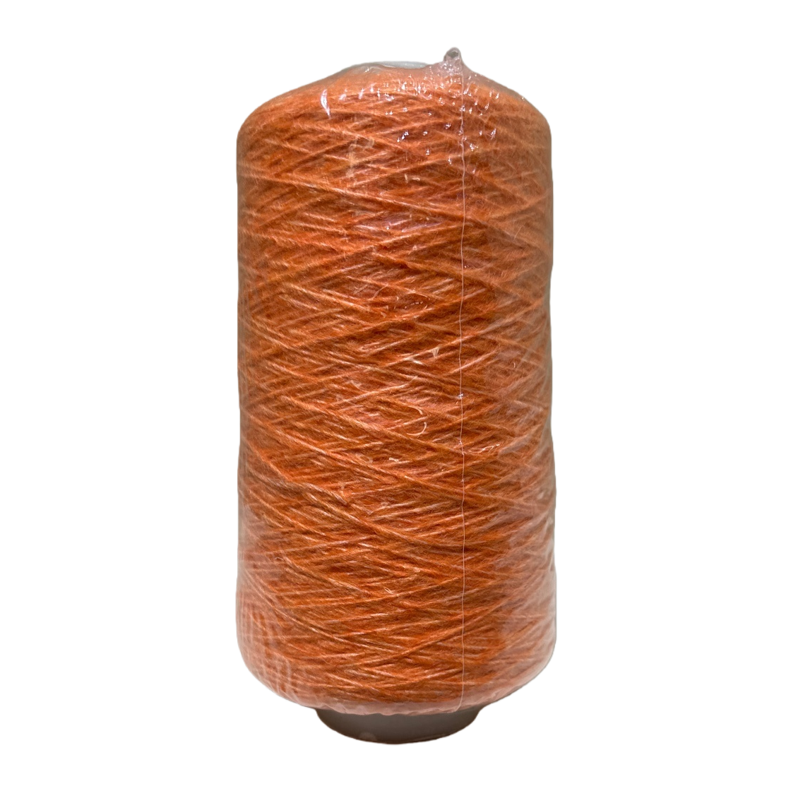 Orange yarn spool braided wool hand-crocheted, soft and wear-resistant for 100 meters Item Picture