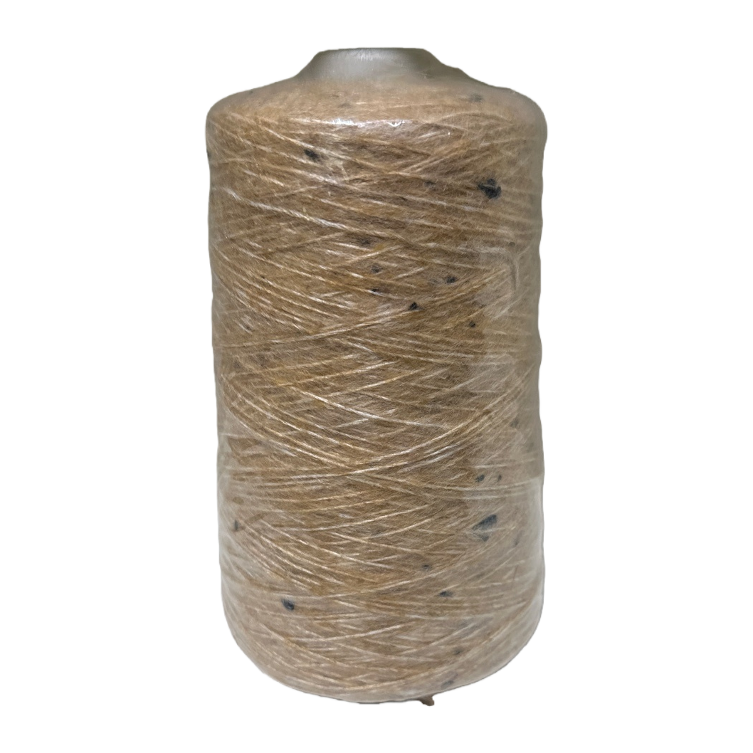 Natural color yarn rolls, pure cotton eco-friendly hand-woven woolen yarn for knitting materials Item Picture