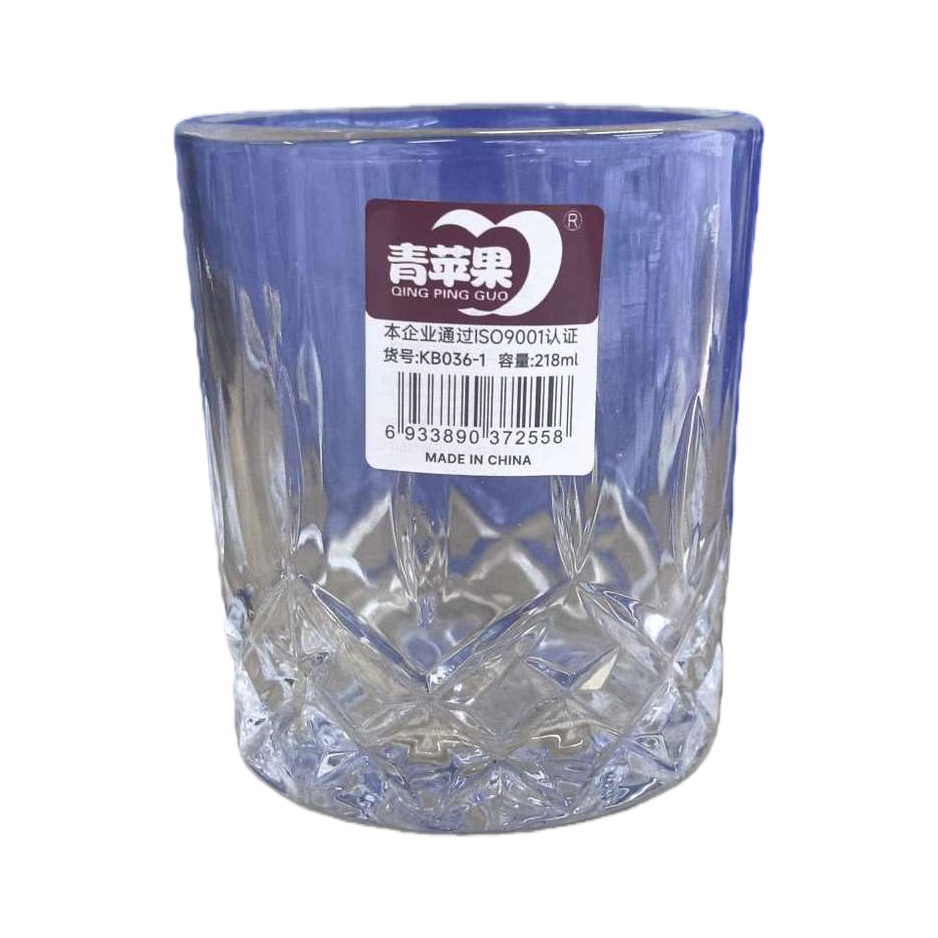 Transparent glass cup, high borosilicate heat-resistant and anti-scald water cup, household simple style tea cup Item Picture