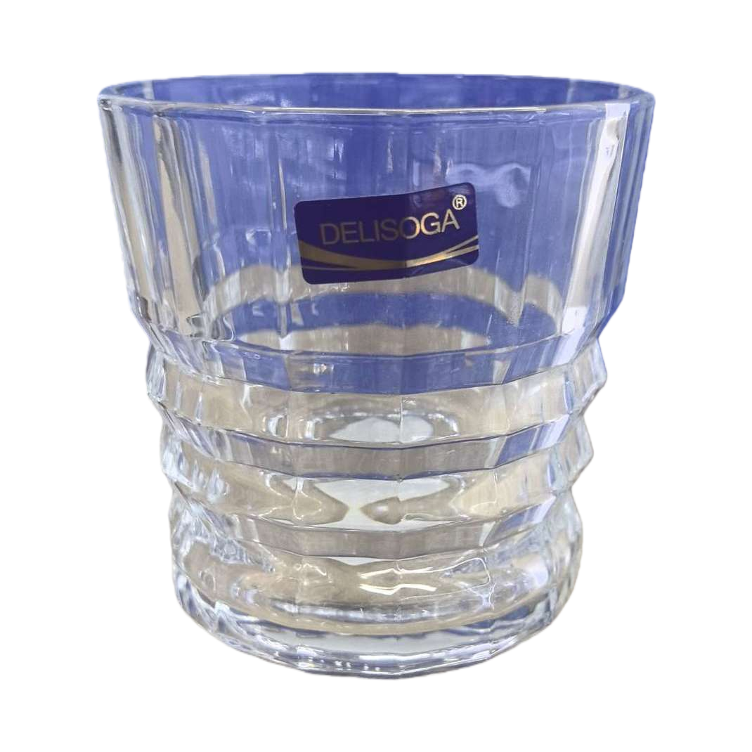 DELISOGA transparent glass water cup, high borosilicate heat-resistant and anti-scald, simple style for home and office use 110304409 Item Picture
