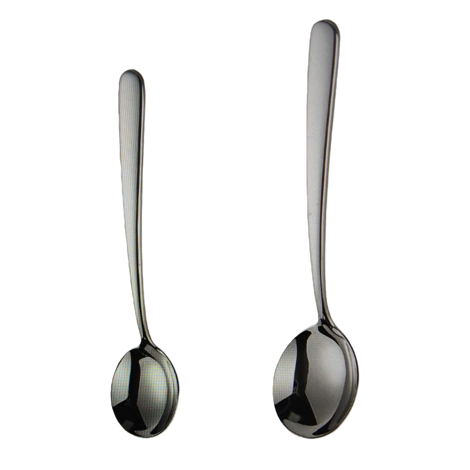 Metal spoon, stainless steel long-handled spoon, 15cm, household kitchen spoon, multi-functional stirring spoon, 110732343 Item Picture