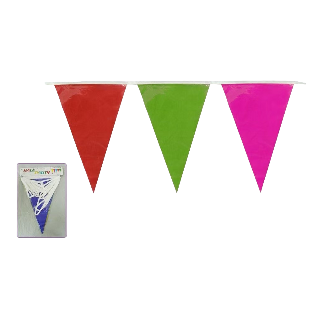 Colorful triangular flags, festival decorations, outdoor celebrations, waterproof and sun-resistant Item Picture
