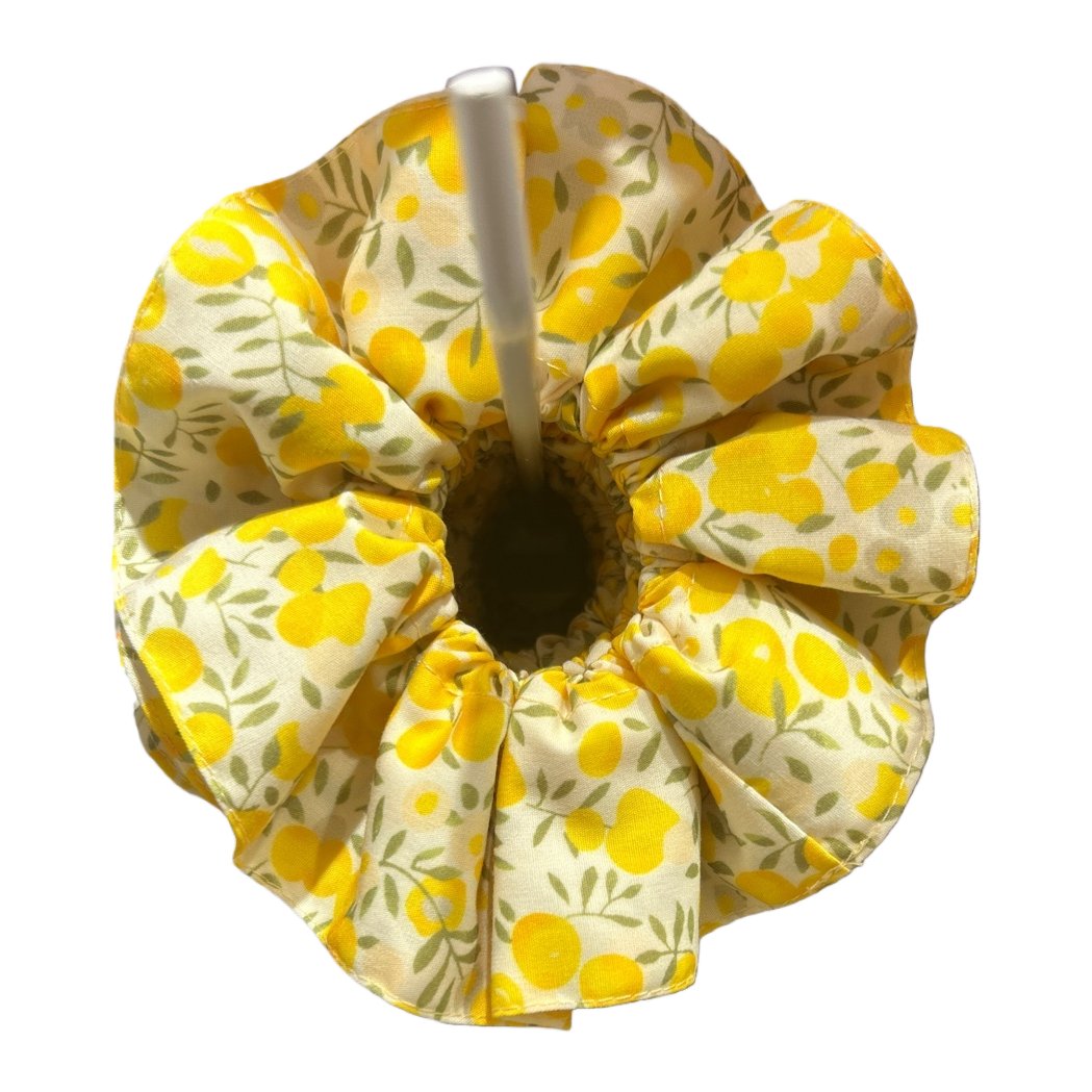 The lemon-patterned hair band is soft, elastic, and does not harm hair. It is a cute, fresh and versatile headwear Item Picture