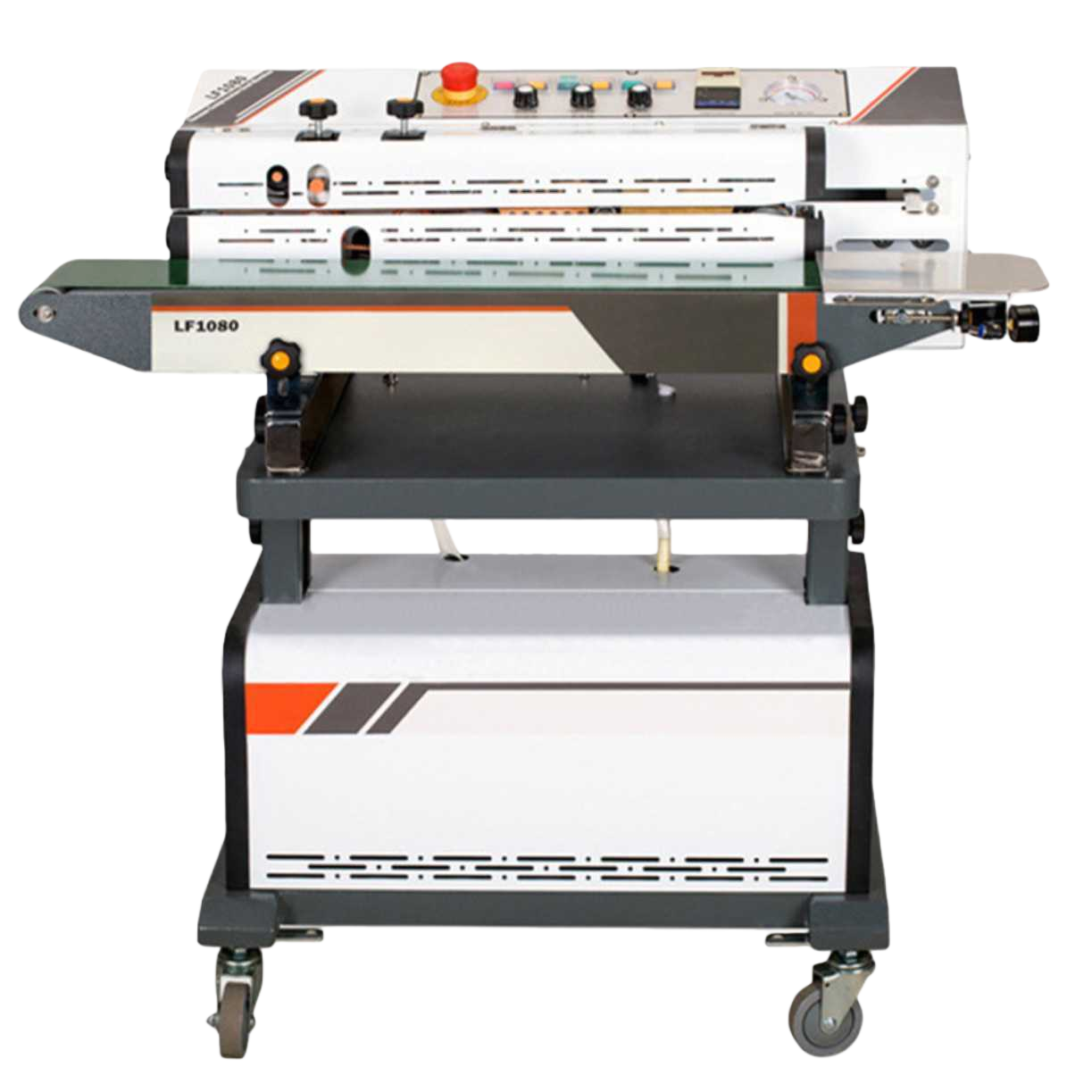 The LF1080 industrial sealing machine automatic heat sealing equipment is suitable for a variety of packaging materials Item Picture