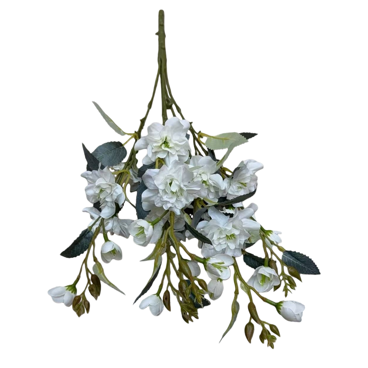 Monet's Garden faux plastic flowers, artificial flowers, handcrafted flower materials Item Picture