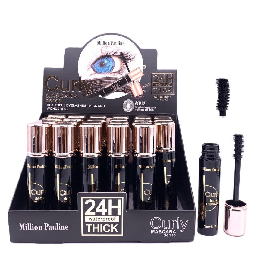 Million Pauline Curving Mascara ensures thick, long and curly eyelashes Item Picture