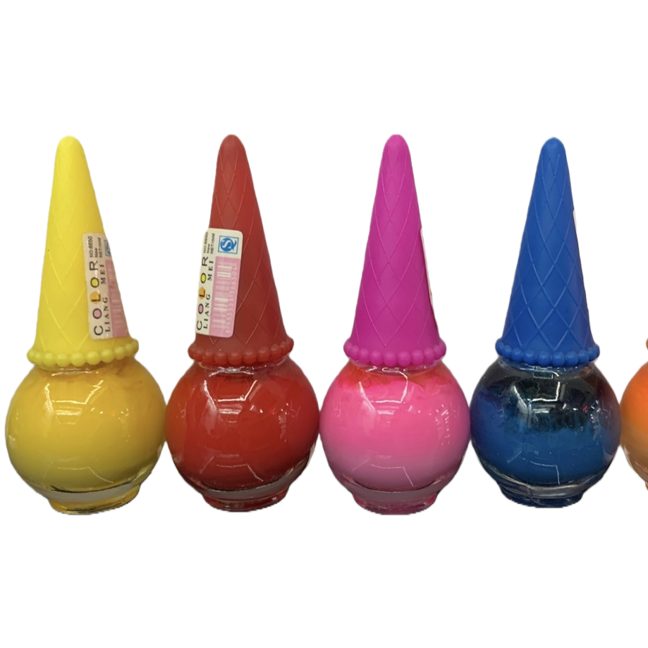 The main body of the colored nail polish bottle is made of transparent acrylic with a matte texture and the bottle body can be replaced Item Picture