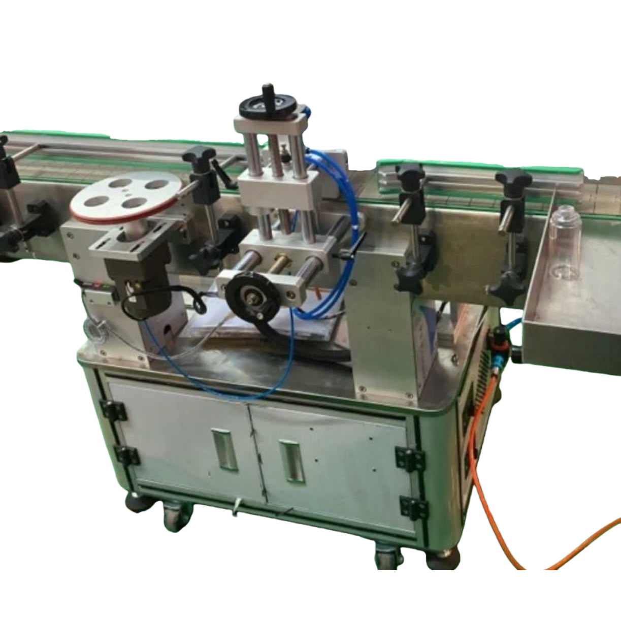 Fully automatic double-sided tape applicator for cartons, paper boxes, waist seals, license plates, paper bags, envelopes, and double-sided adhesive tape applicator Item Picture