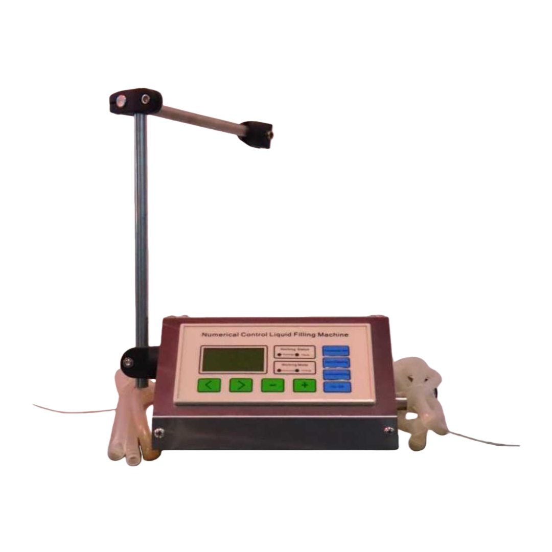 The fully automatic liquid filling machine, a small desktop filling equipment, is adjustable from 10 to 1000ml Item Picture