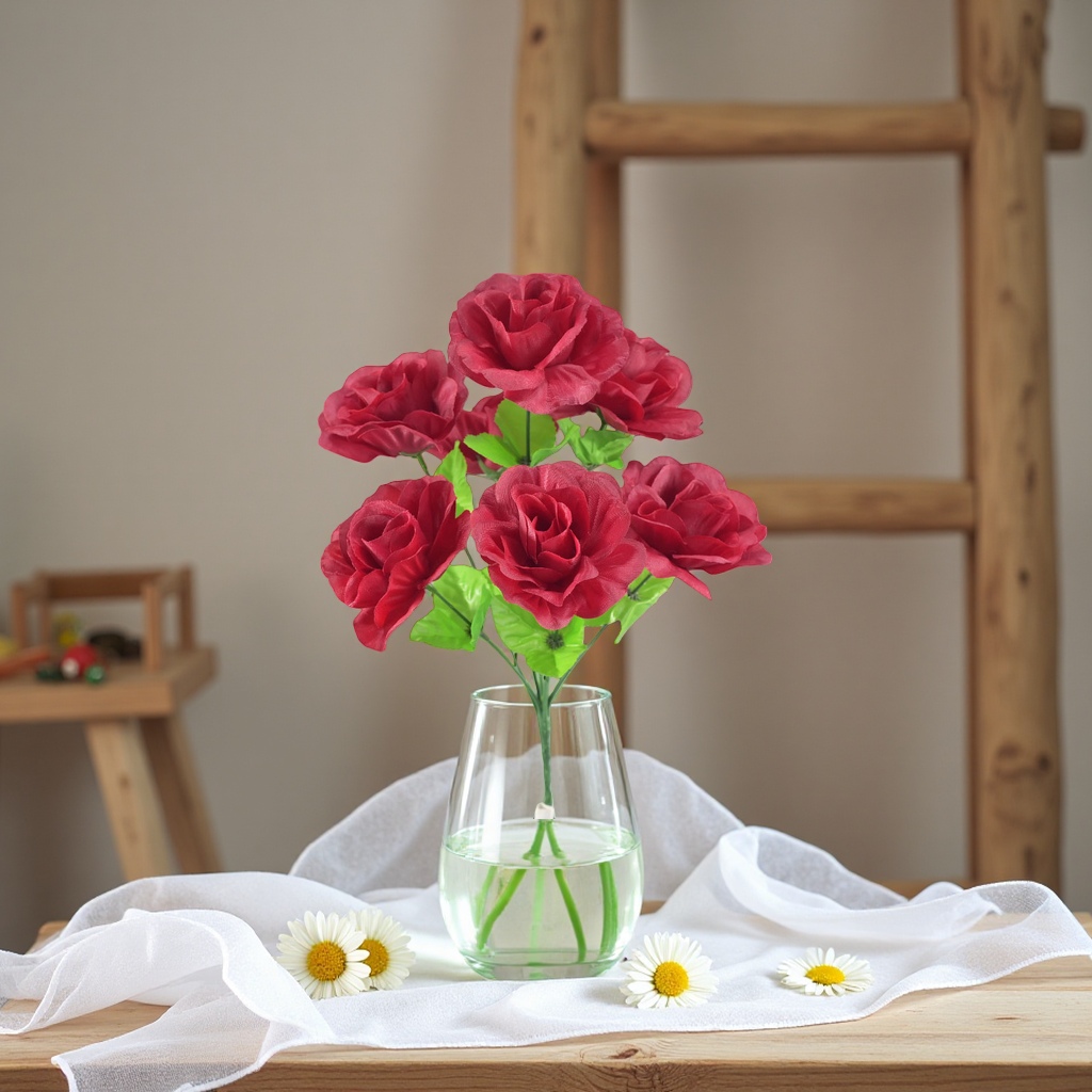 A bouquet of 99 red roses for love declaration, birthday proposal, and flower delivery details Picture