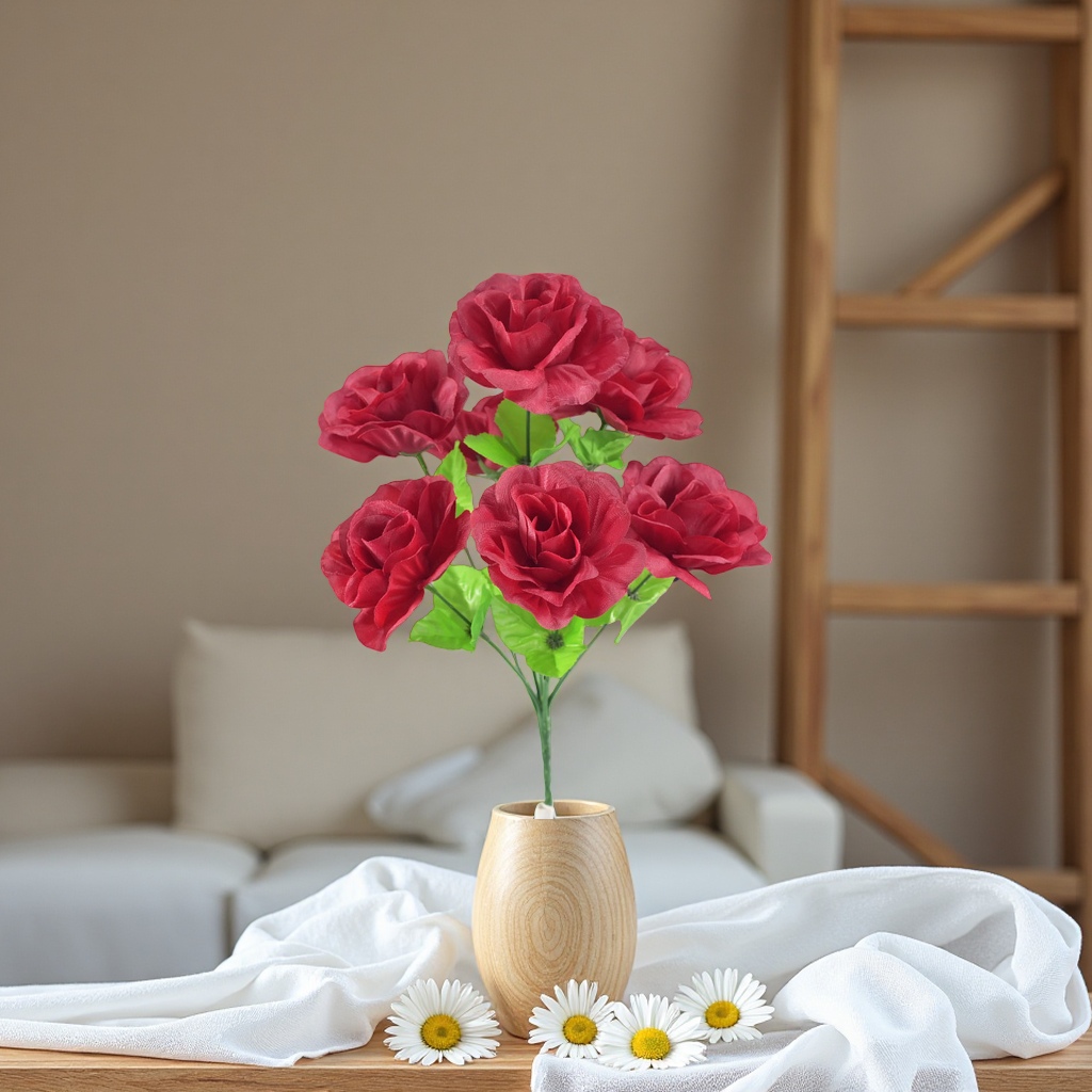 A bouquet of 99 red roses for love declaration, birthday proposal, and flower delivery