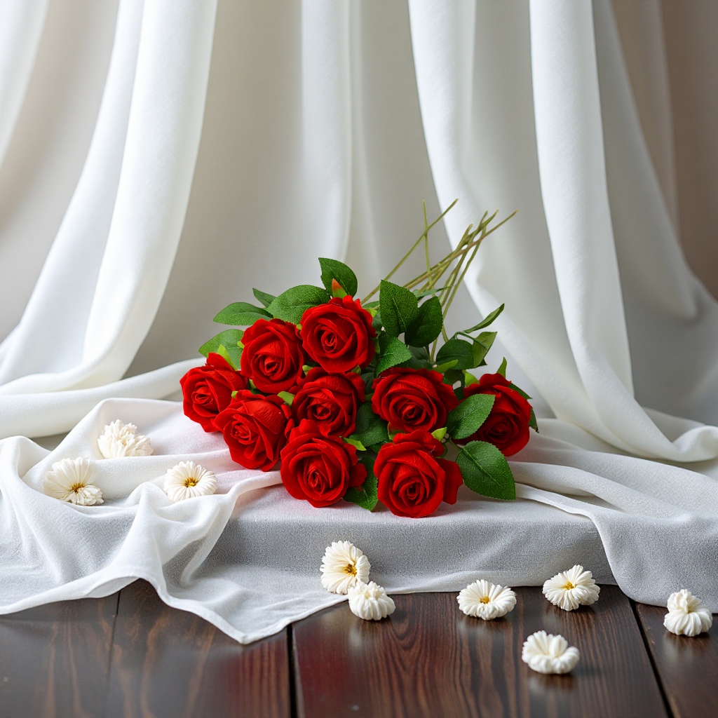 Nuevo bouquet de rosas rojas 99 ramas confesión de amor propuesta de cumpleaños entrega de flores