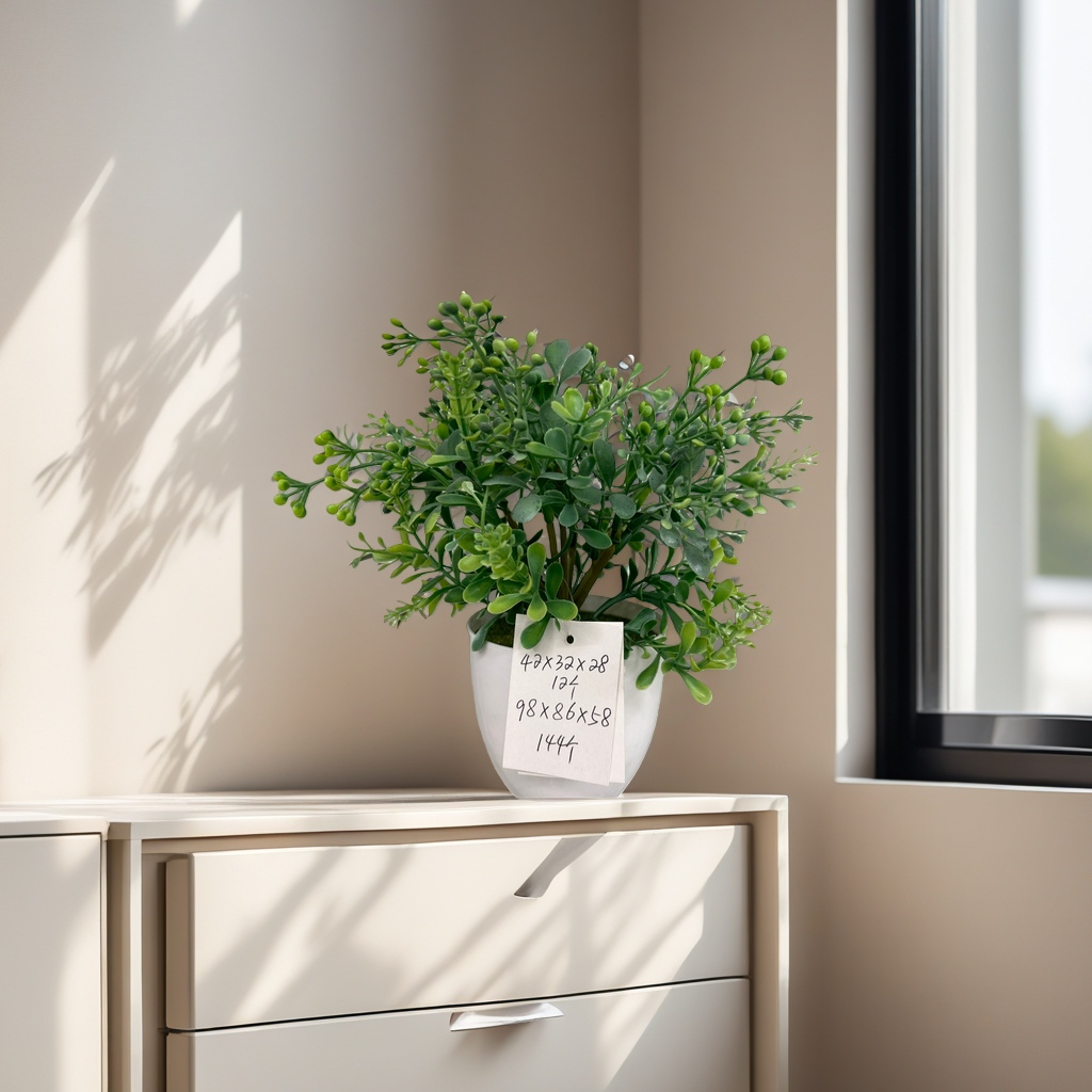 Green plant potted plants can purify the indoor air. Small potted green plants are easy to grow