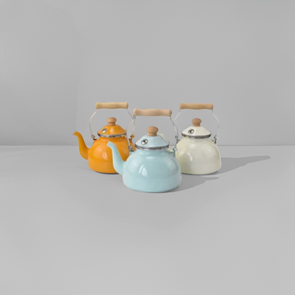 Colored teapot, ceramic teapot, household brewing teapot, tea set accessories 100308569 Specification image