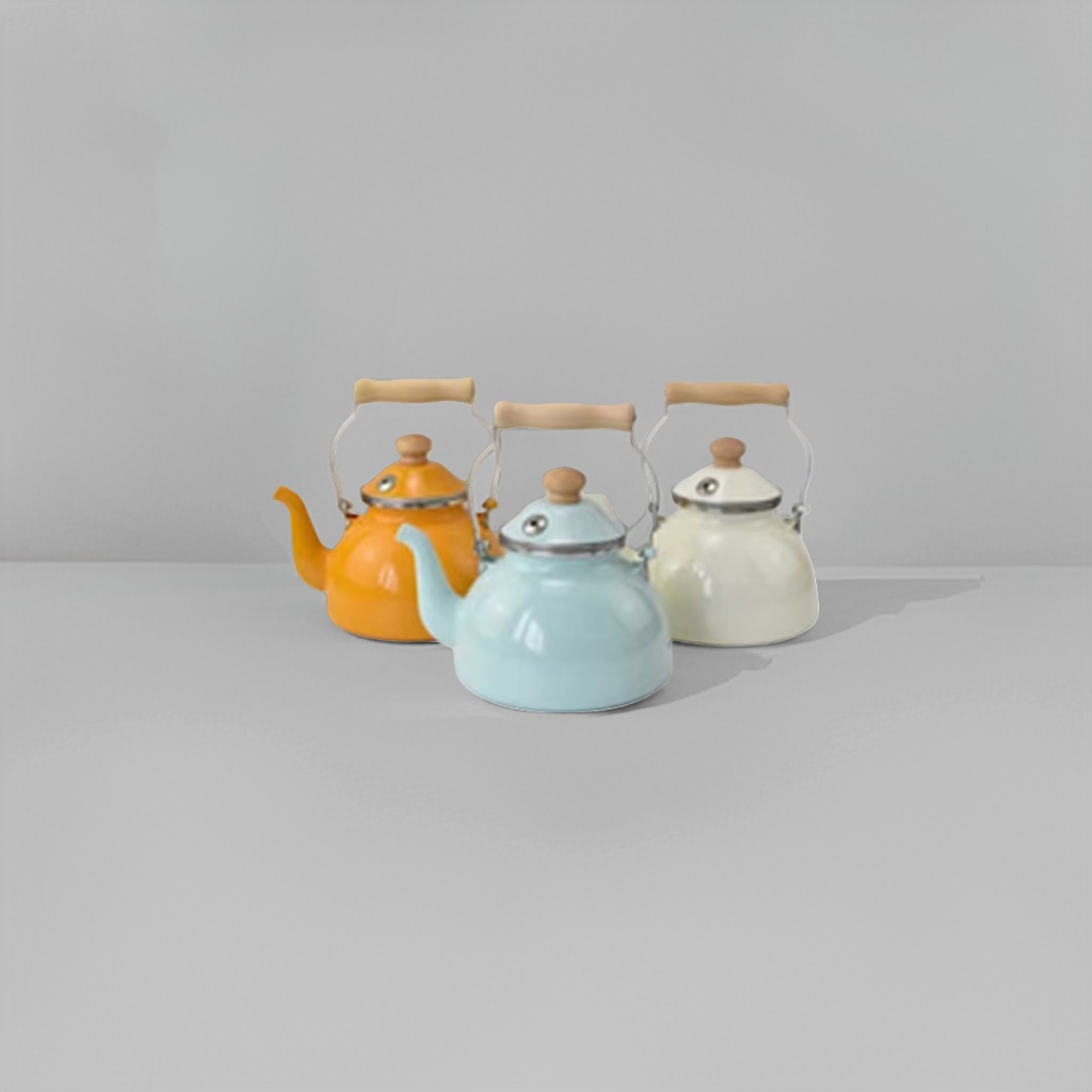Colored teapot, ceramic teapot, household brewing teapot, tea set accessories 100308569 Application Scenario