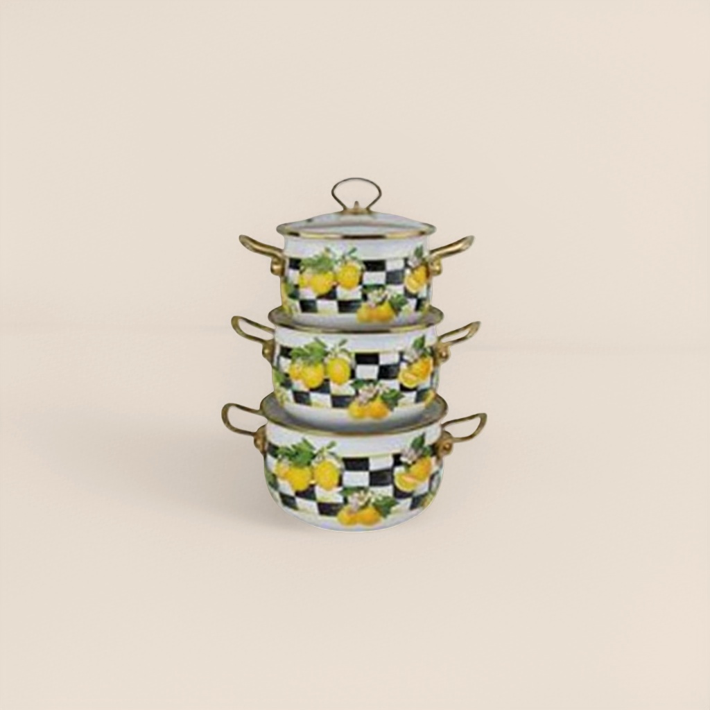 مجموعة من ثلاث قطع من المقلاة المقلية Specification image