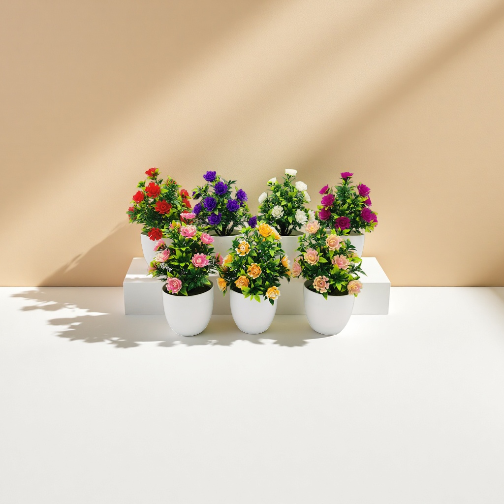 人造花卉盆栽植物仿真绿植摆件客厅卧室装饰产品图