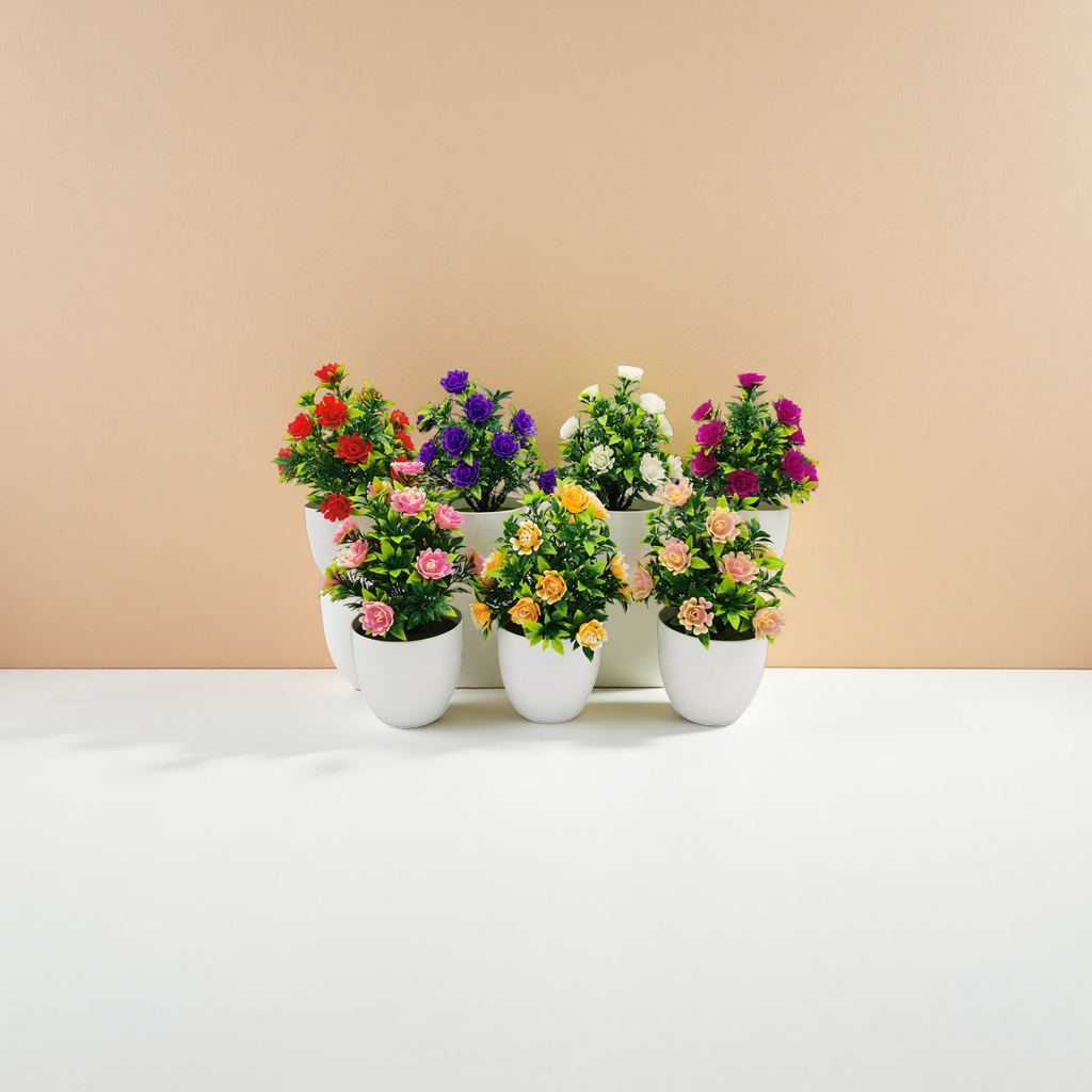 人造花卉盆栽植物仿真绿植摆件客厅卧室装饰细节图