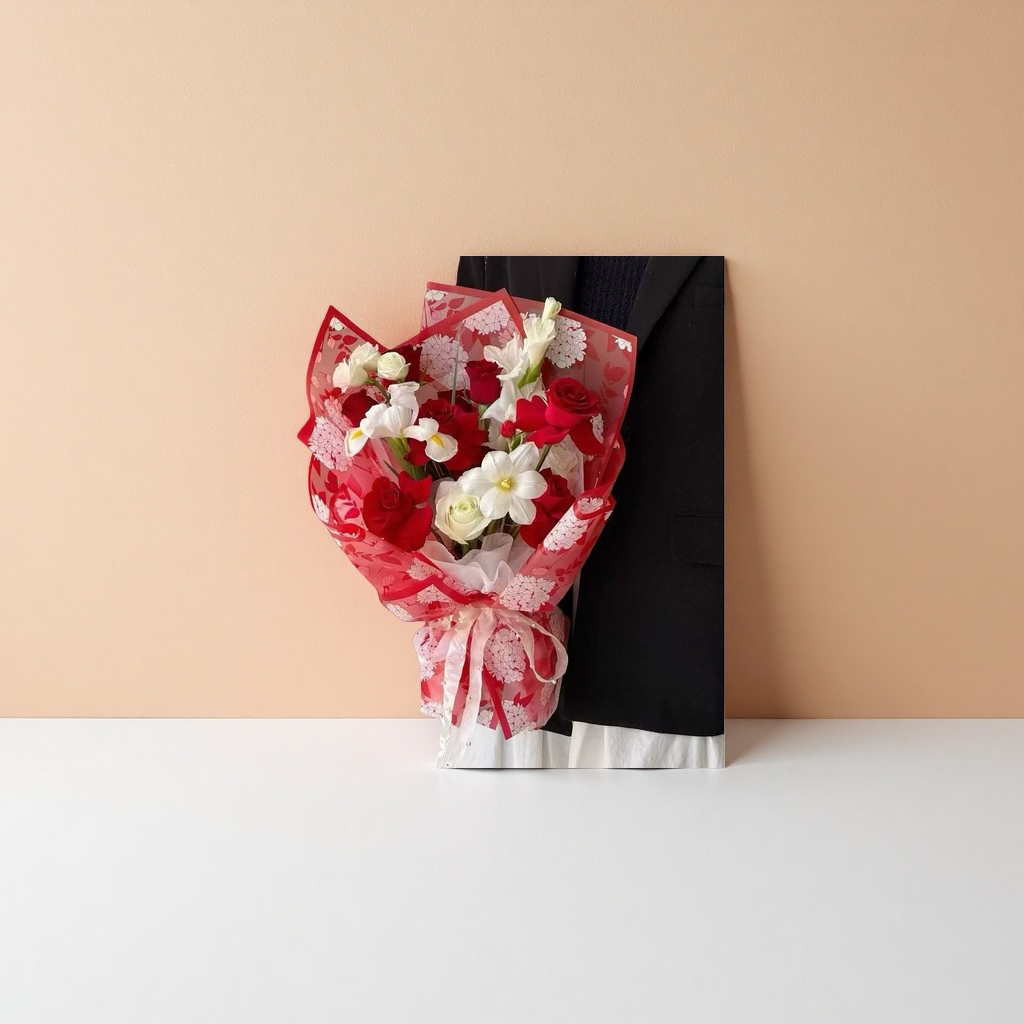 Nosa Paper Hydrangea Pattern Fresh Flower Wrapping Paper Series Specification image