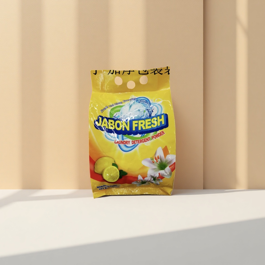 Очищающий, очищающий, ароматный, мягкий и мягкий пакет от стирального порошка ябуна фреша details Picture