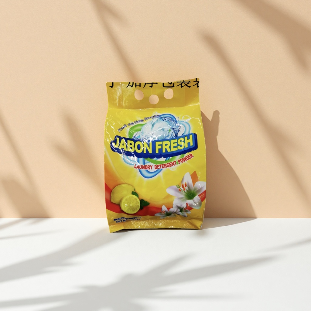 JABON FRESH洗衣粉包装袋 去污除菌清香持久洁净柔顺