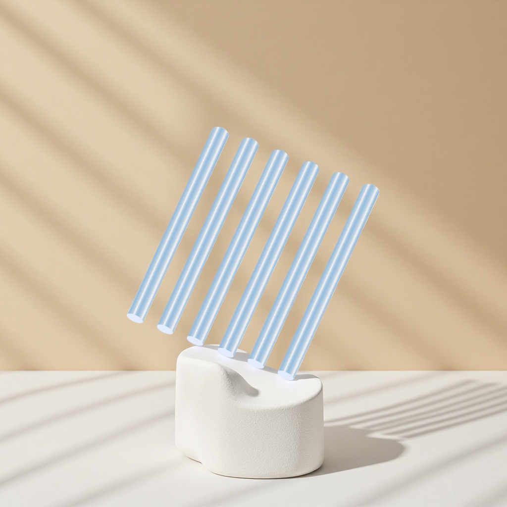 7mm high-viscosity hot melt adhesive sticks, high-temperature resistant hand-made transparent adhesive strips, wholesale with free shipping Application Scenario