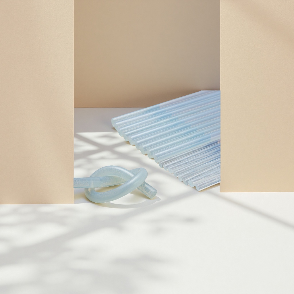 Transparent high-viscosity hot melt adhesive, non-stringing hot melt adhesive sticks, smooth glue dispensing, 7mm - 11mm hand-made adhesive strips wholesale