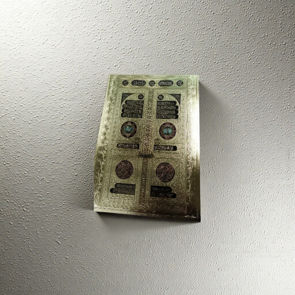 穆斯林装饰画金色装饰书籍封面设计素材 通用精装书壳烫金工艺厂家批发