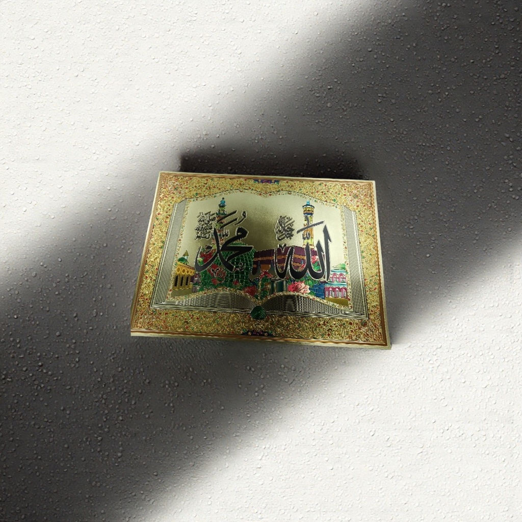 穆斯林装饰画阿拉伯书法装饰画 墙面挂画 室内软装艺术画 油画布材质厂家批发