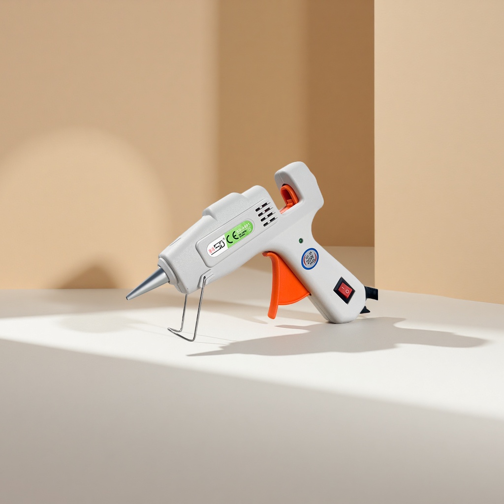 The handheld electric hot melt glue gun is suitable for rapid heating and constant temperature hot melt glue sticks details Picture