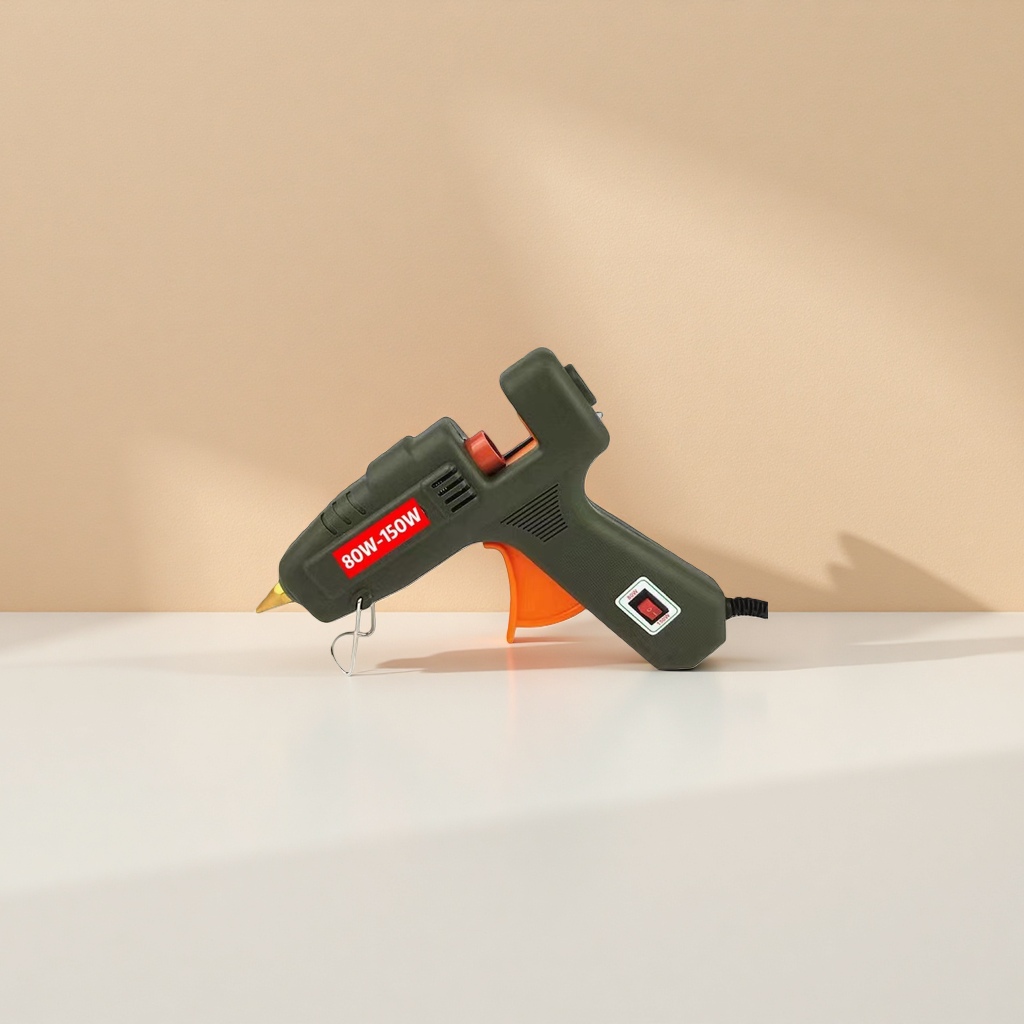 The 20W constant-temperature rapid heating handheld hot melt glue gun is used in conjunction with the hot melt glue stick details Picture