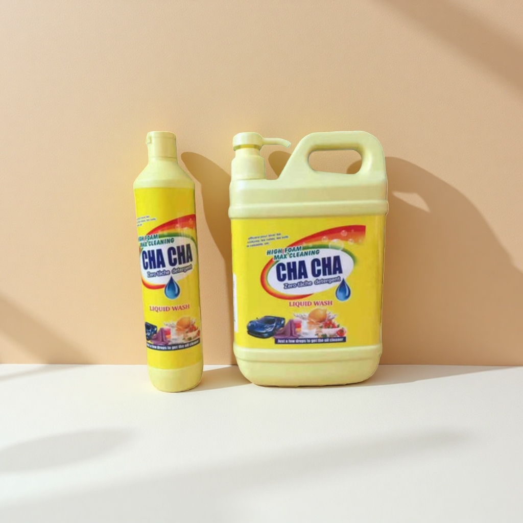 CHA CHA液体洗涤剂 清洁剂 去污力强 衣物厨房多用 500ml