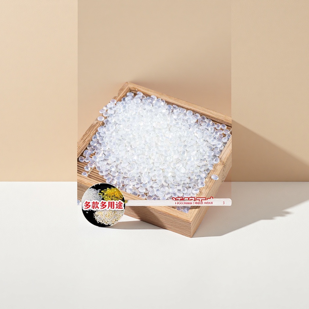 Transparent and impurity-free hot melt adhesive particles, high-viscosity instant dissolving, industrial-grade packaging details Picture