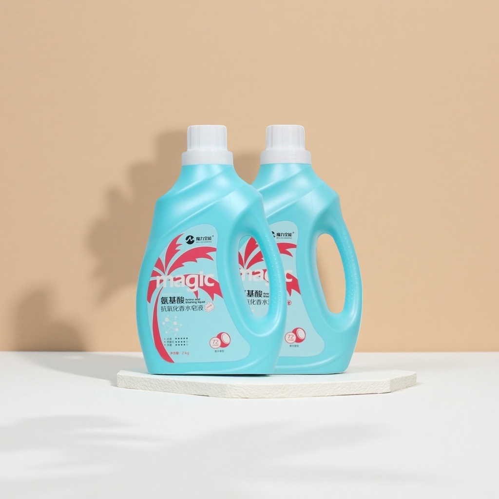 氨基酸抗氧化香水型洗衣液 500ml 洗衣液瓶装 清新留香深层洁净