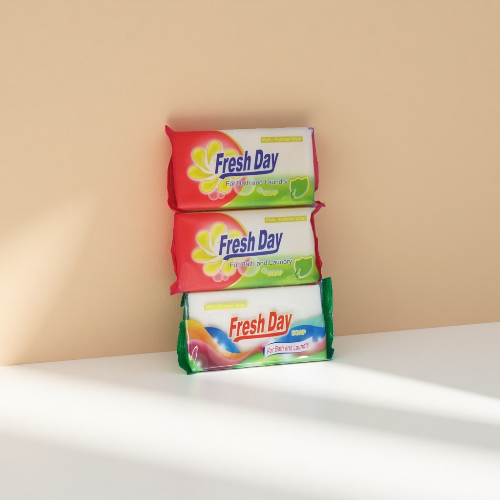 Fresh Day Multi-purpose Soap cleanses, moisturizes, leaves a lasting fragrance, is gentle and non-irritating details Picture