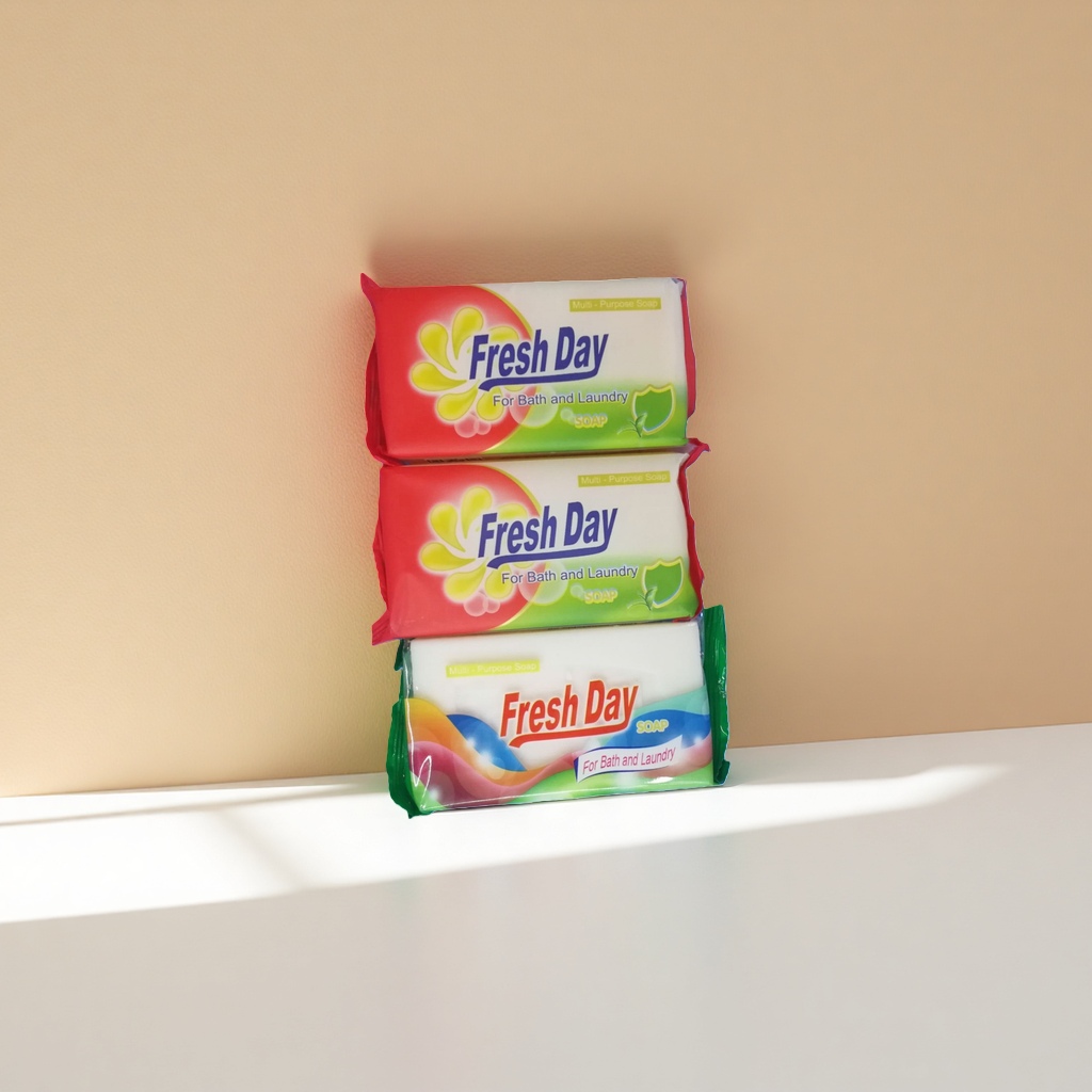 Fresh Day Multi-purpose Soap cleanses, moisturizes, leaves a lasting fragrance, is gentle and non-irritating Application Scenario