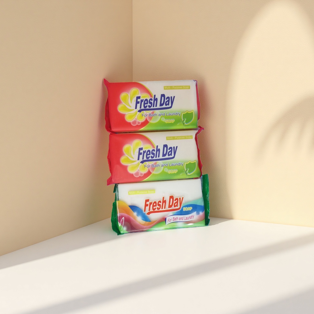 Fresh Day Multi-purpose Soap cleanses, moisturizes, leaves a lasting fragrance, is gentle and non-irritating Specification image