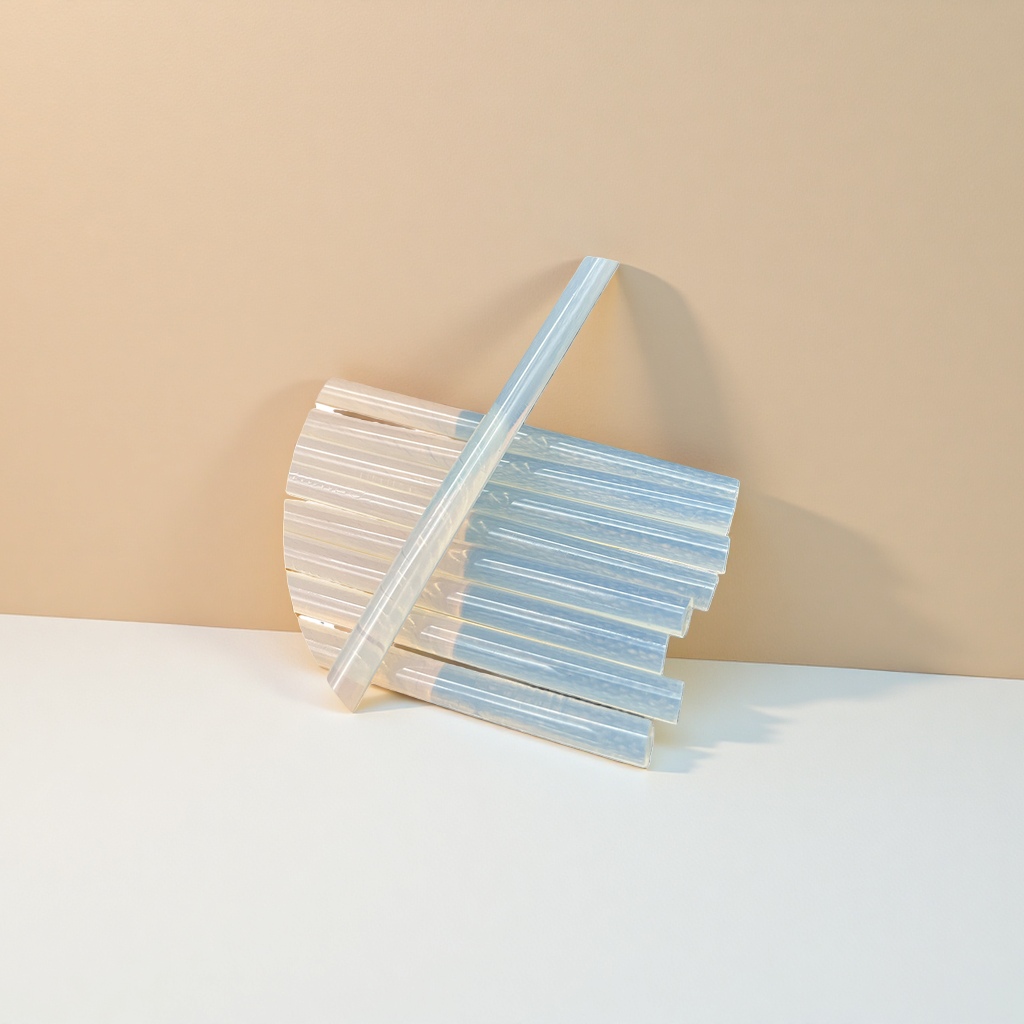 Wholesale of high-temperature hot melt adhesive sticks, environmentally friendly hand-bonded transparent adhesive strips, 7mm - 11mm Eva, high-viscosity adhesive sticks Application Scenario