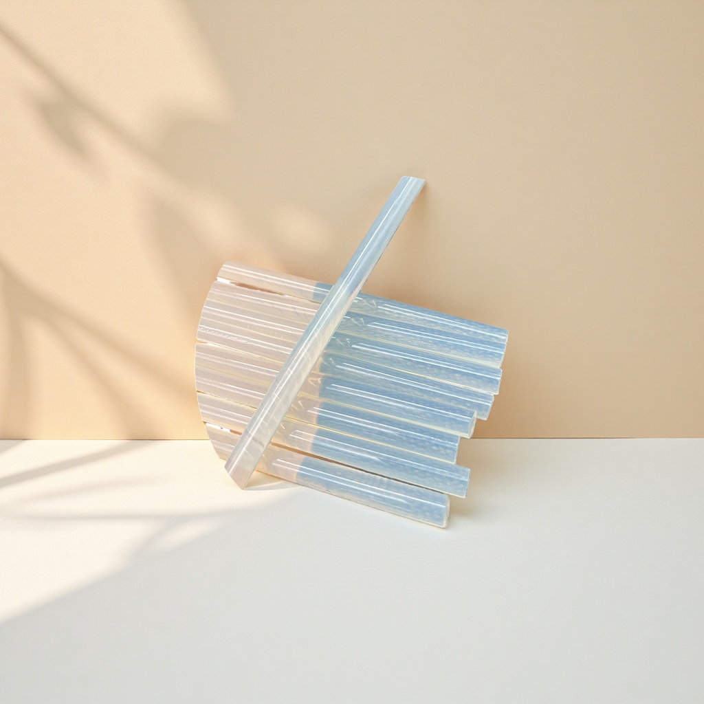 Wholesale of high-temperature hot melt adhesive sticks, environmentally friendly hand-bonded transparent adhesive strips, 7mm - 11mm Eva, high-viscosity adhesive sticks Specification image