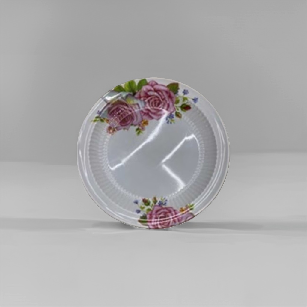 فالصحون الخزفية المصنوعة من الزهور زخرفة بأزهار البلازمونية على درجة حرارة عالية Specification image