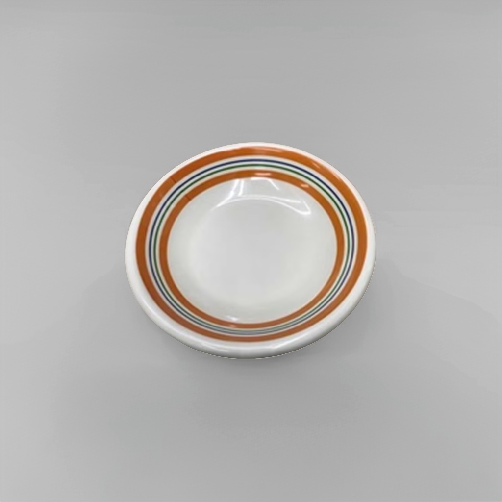 كما ان الاطباق الخزفية الملونة المزخرفة بطلاء عالي الحرارة Specification image