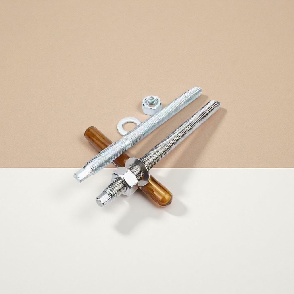 Metal bolts, nuts, washers, wooden handles, tool sets, durable and rust-proof hardware accessories details Picture