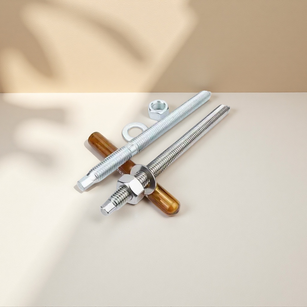 Metal bolts, nuts, washers, wooden handles, tool sets, durable and rust-proof hardware accessories Application Scenario