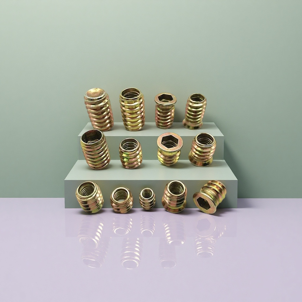 Metal nuts, hexagonal nuts, stainless steel nuts, M3, M4, M5, M6, M8, M10 specifications are complete details Picture